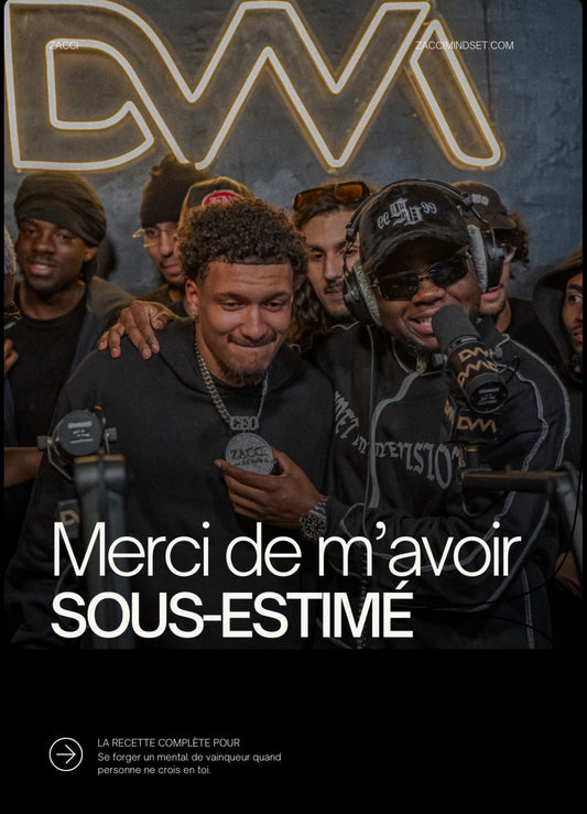 Merci de m'avoir sous estimé