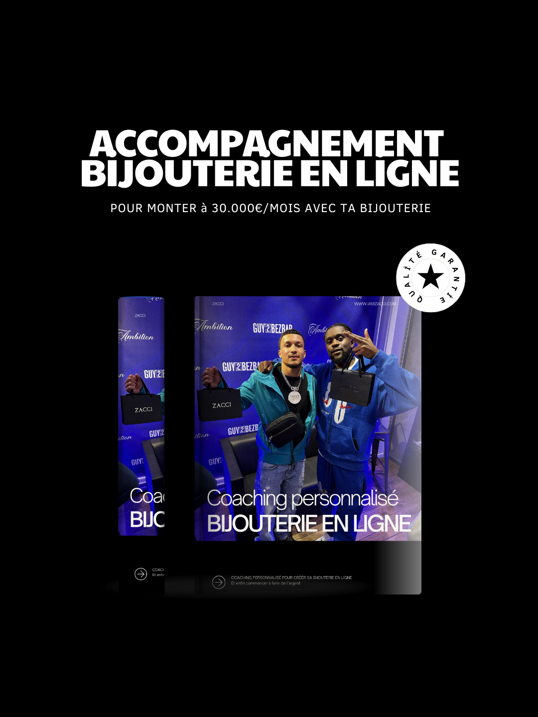 Coaching privé bijouterie en ligne