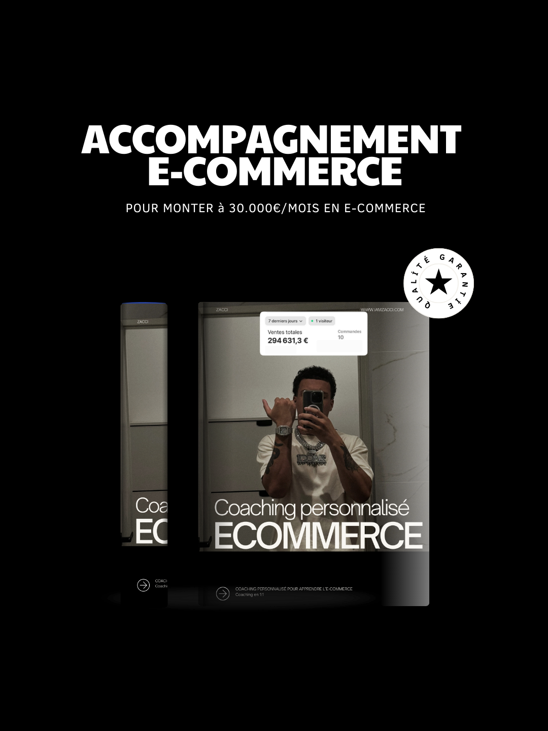 Coaching privé en E-commerce