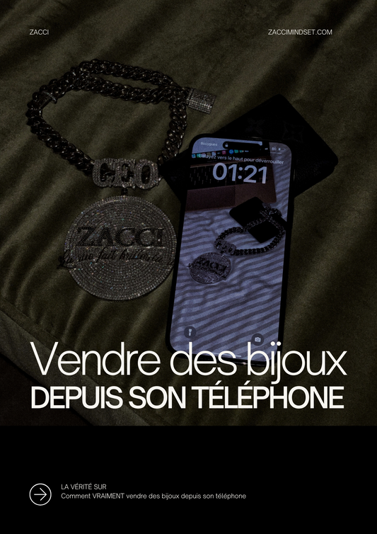 Vendre des bijoux depuis ton téléphone