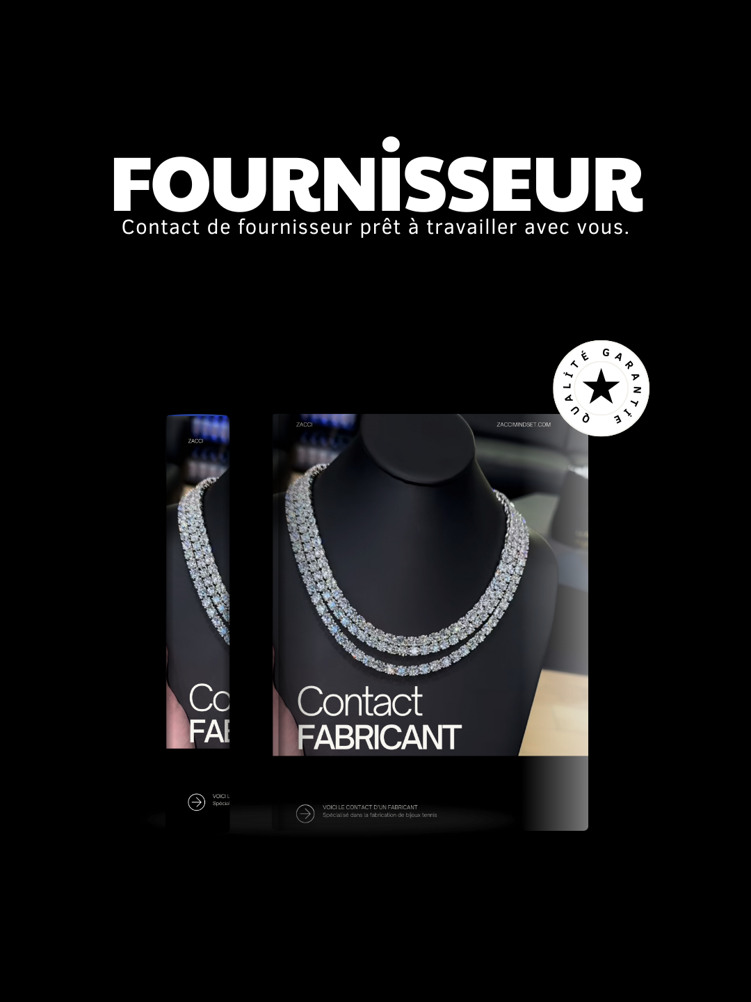 Fournisseur de bijoux tennis (Swarovski, Pandora, Histoire d'or ...)
